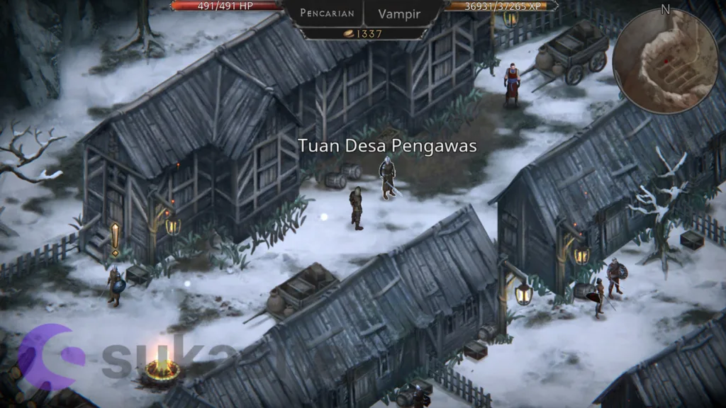 Game RPG Offline Vampire’s Fall: Origins RPG
