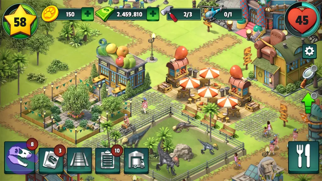 13 Game Dinosaurus Seru dan Menantang Dimainkan di Android Game Dinosaurus Jurassic Dinosaur: Dino Game