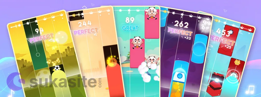 21 Game Piano Tiles Terbaik untuk Dimainkan di Android Game Piano Tiles Pop Tiles – Music Piano