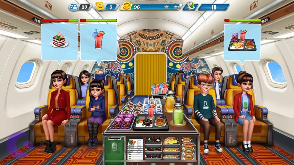 26 Game Memasak Penuh Cita Rasa dan Seru untuk Android Game Memasak Airplane Chefs – Cooking Game