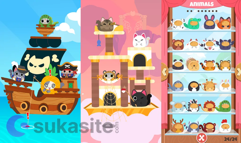 23 Game Kucing untuk Android yang Lucu dan Menggemaskan Game Kucing Sailor Cats
