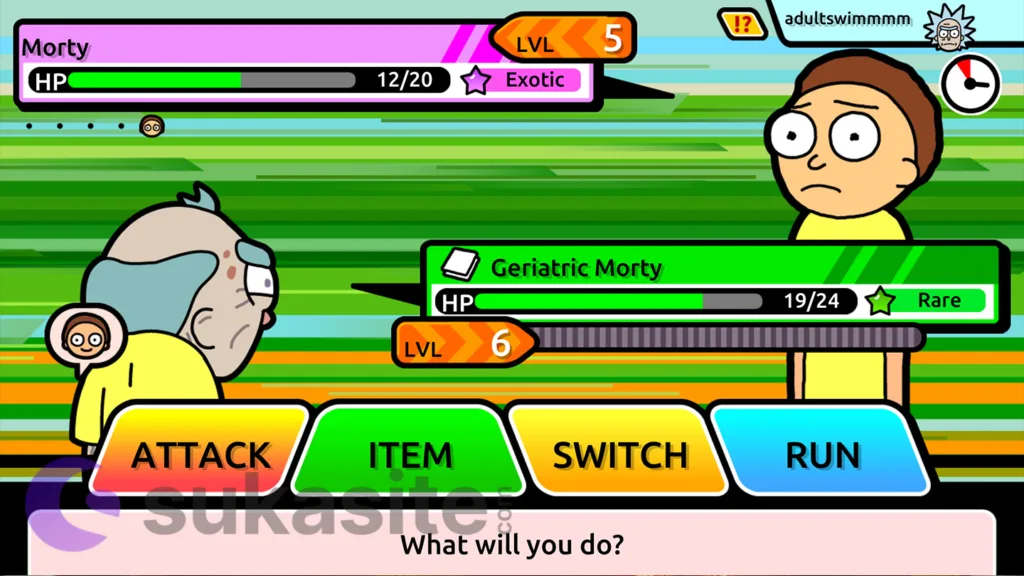 Game RPG Offline Rick and Morty