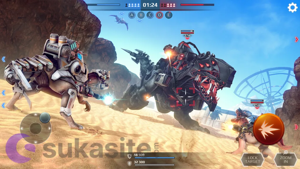 13 Game Dinosaurus Seru dan Menantang Dimainkan di Android Game Dinosaurus Jurassic Monster World