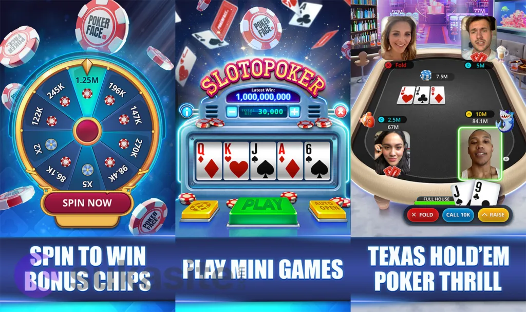 Game Poker Poker Face: Texas Holdem Poker