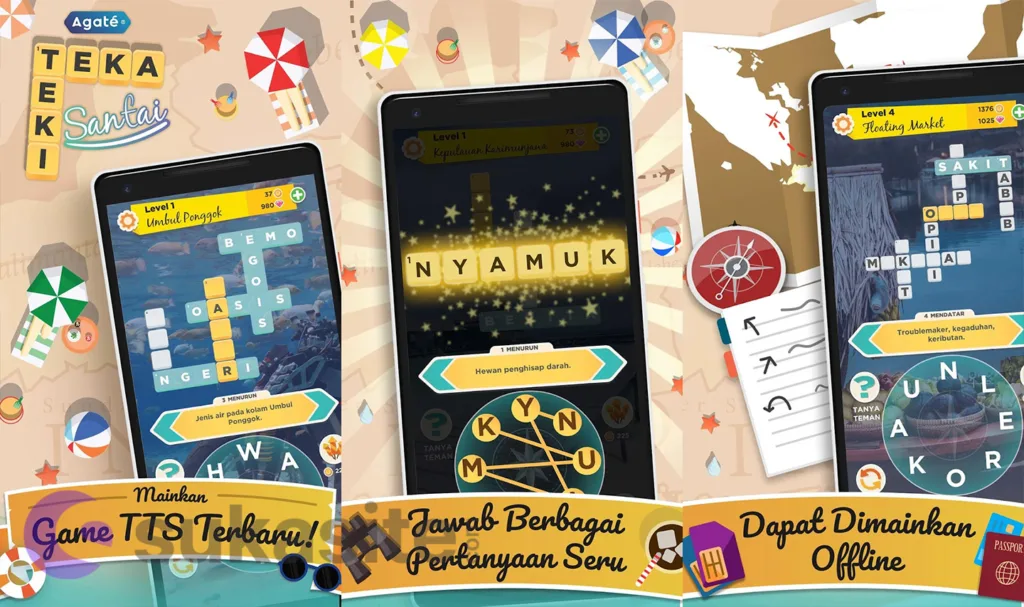 Game Teka Teki Silang TTS – Teka Teki Santai