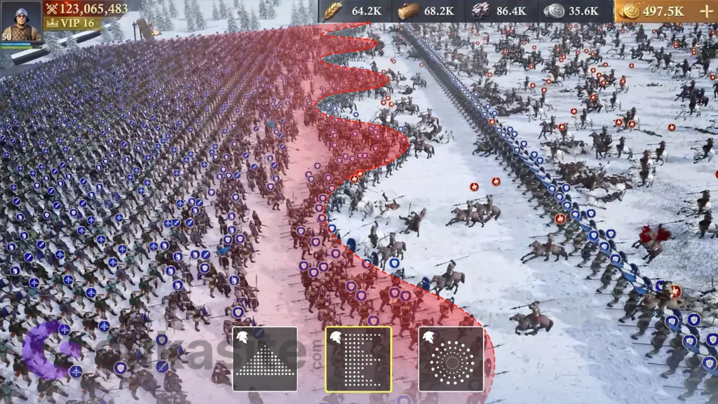 19 Game Kerajaan Terbaik dan Populer di Android Game Kerajaan Frost & Flame: King of Avalon