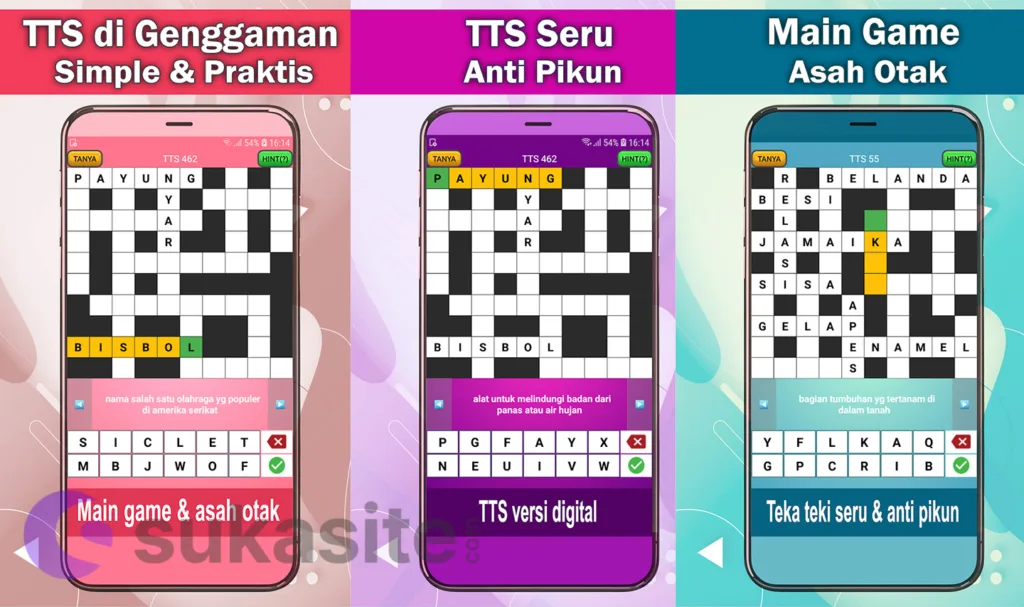 Game Teka Teki Silang TTS Asli – Teka Teki Silang
