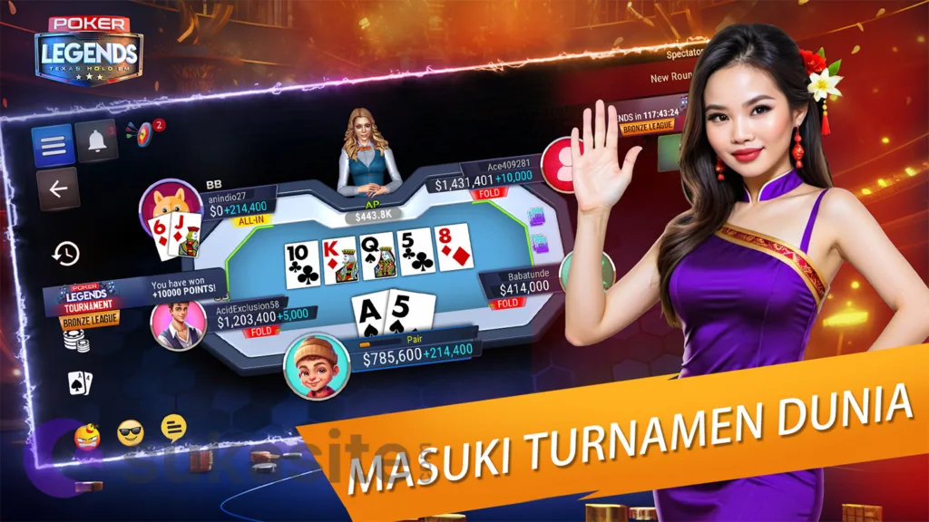 Game Poker Texas Holdem – Poker Legends
