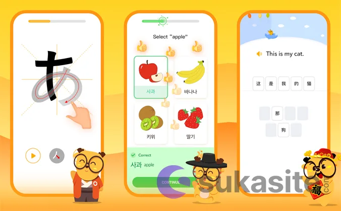 Game Belajar Bahasa Inggris LingoDeer – Learn Languages