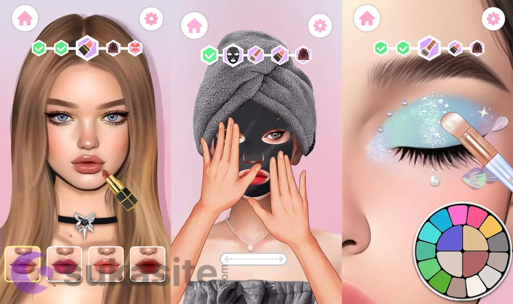 15 Game Merias Wajah Terbaik dan Cantik di Android Game Merias Wajah Makeup Salon: DIY Makeup Artist