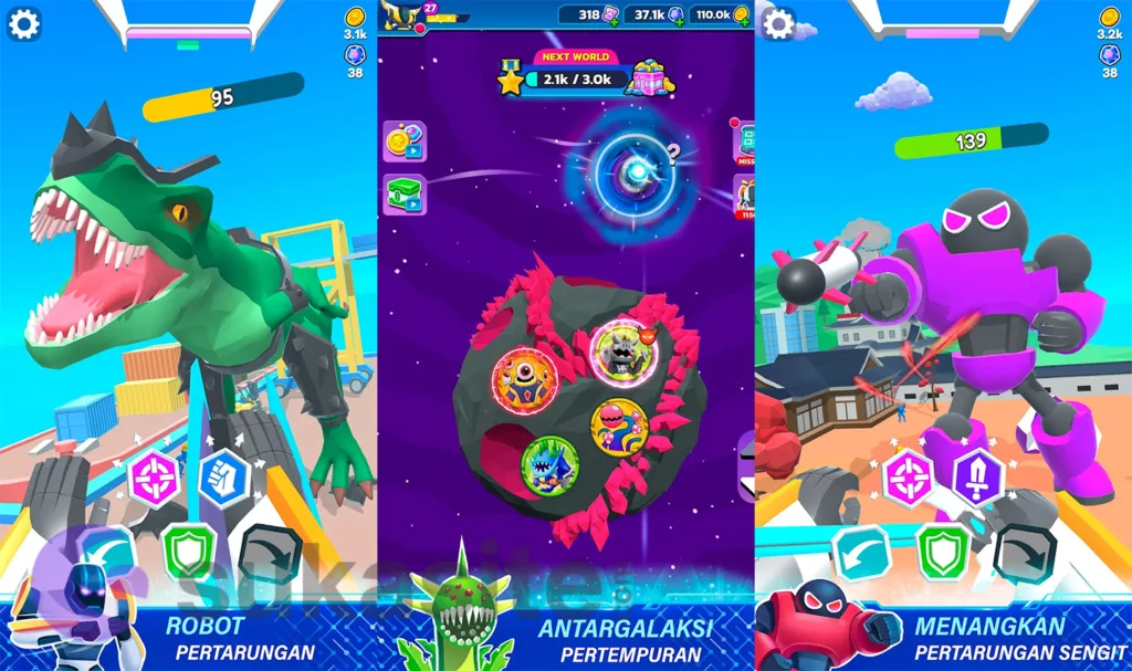 Game Robot Mechangelion – Robot Fighting