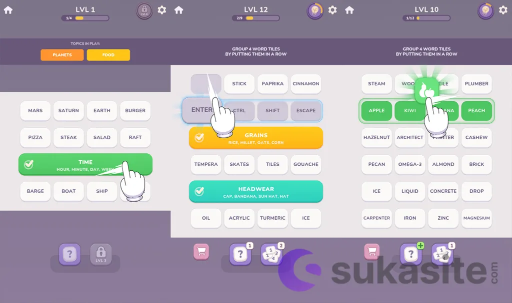 21 Game Tebak Kata Terbaik dan Menyenangkan untuk Android Game Tebak Kata Word Jam – Association Puzzle