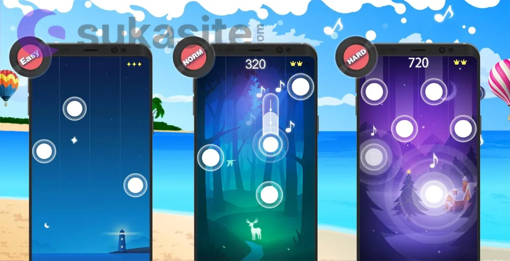 21 Game Piano Tiles Terbaik untuk Dimainkan di Android Game Piano Tiles Dream Piano