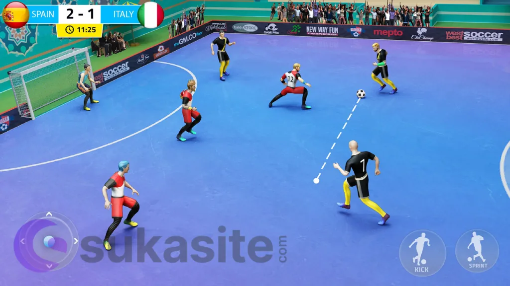 6 Game Futsal Terbaik dan Seru untuk Android Game Futsal Indoor Futsal: Football Games