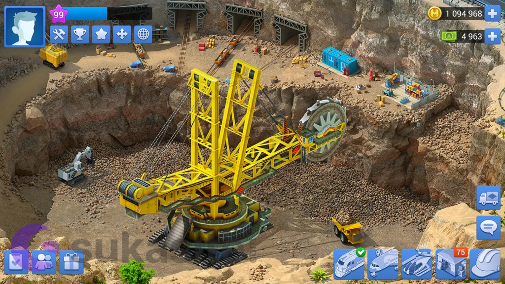 Game Membangun Kota Megapolis: City Building Sim