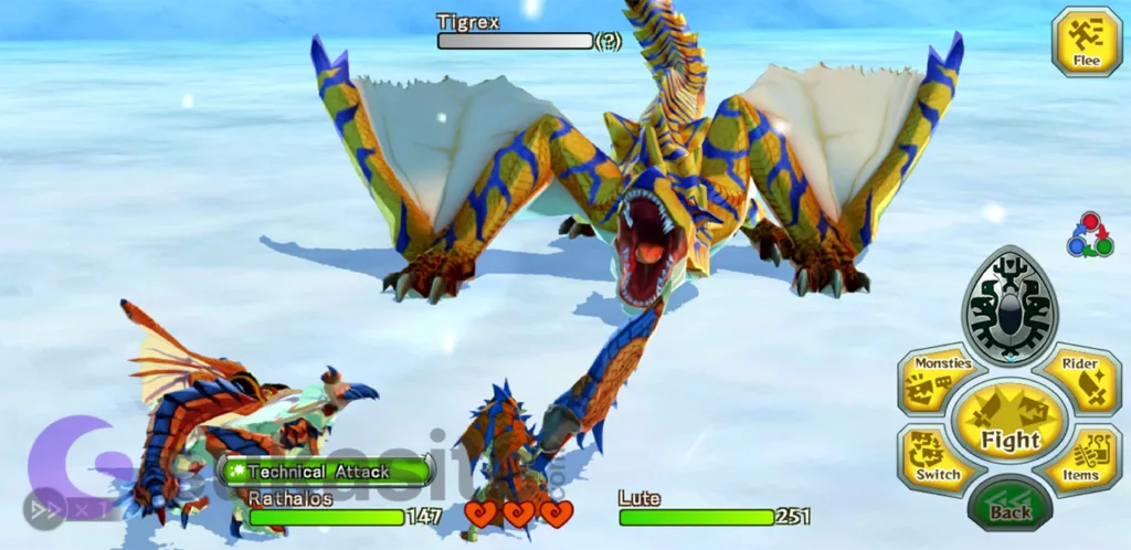 Game RPG Offline Monster Hunter Stories