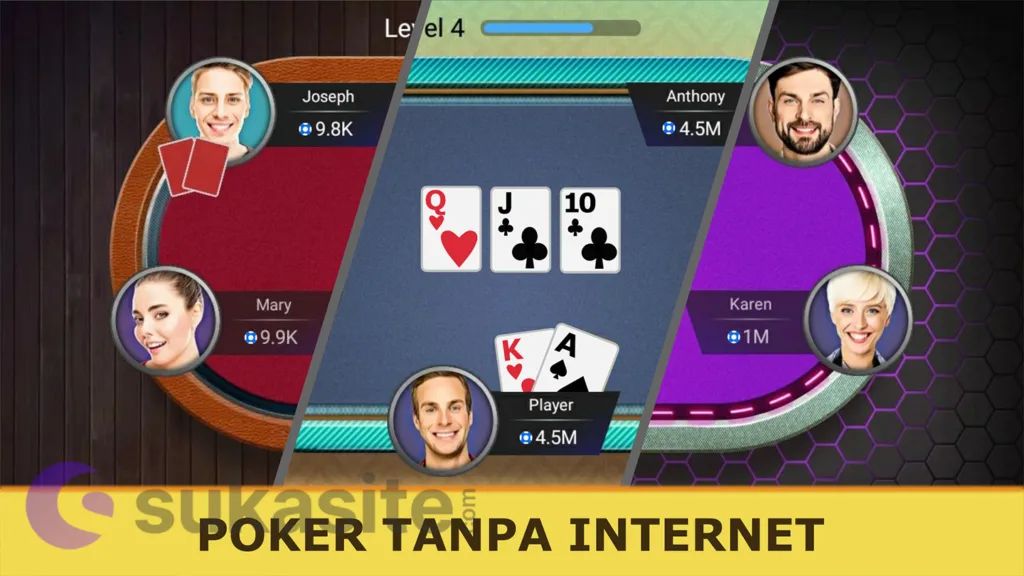 Game Poker Poker Offline: Texas Holdem