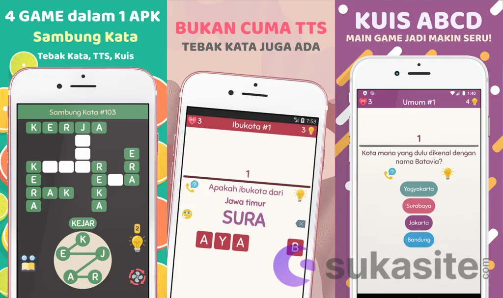21 Game Tebak Kata Terbaik dan Menyenangkan untuk Android Game Tebak Kata TTS Pintar – Teka Teki Silang
