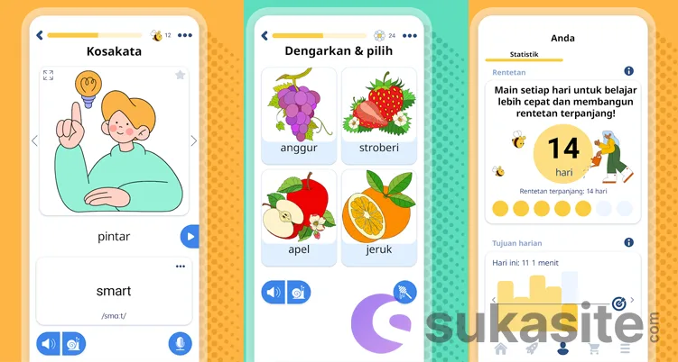 Game Belajar Bahasa Inggris FunEasyLearn – Learn Languages