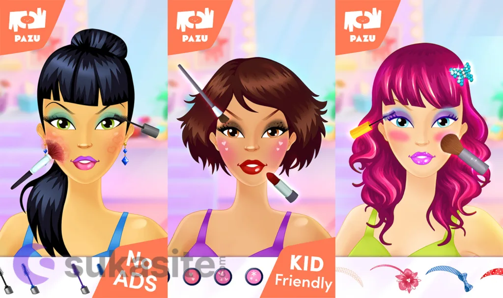 15 Game Merias Wajah Terbaik dan Cantik di Android Game Merias Wajah Makeup Girls – Games for kids