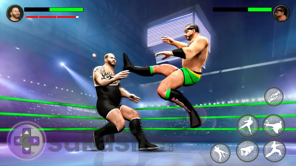Game Smackdown PRO Wrestling Fighting Game