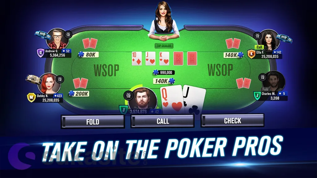 Game Poker WSOP Poker Texas Holdem Game