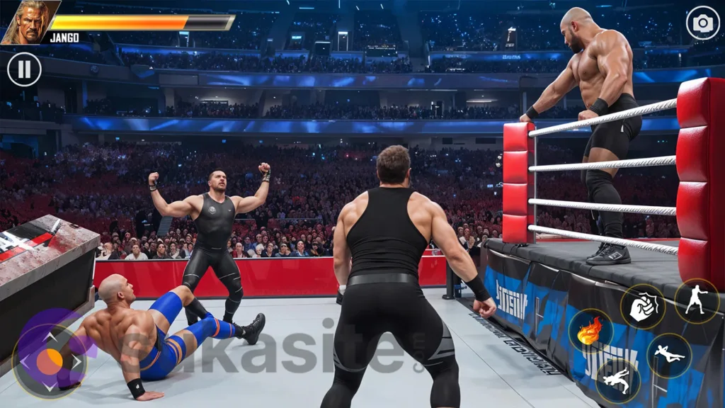 Game Smackdown Real Wrestling Rumble Fight