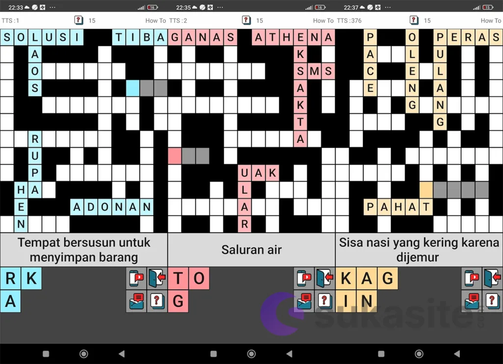 Game Teka Teki Silang TTS Indonesia