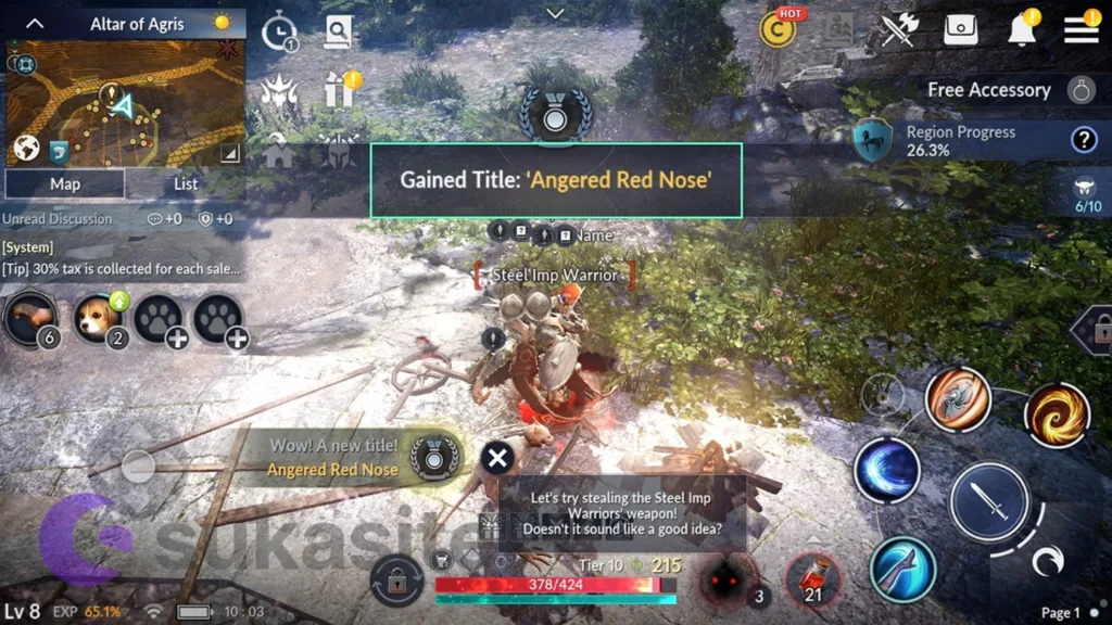 Game Open World Android Black Desert Mobile