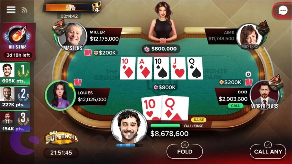 Game Poker Poker Heat™ Texas Holdem Poker