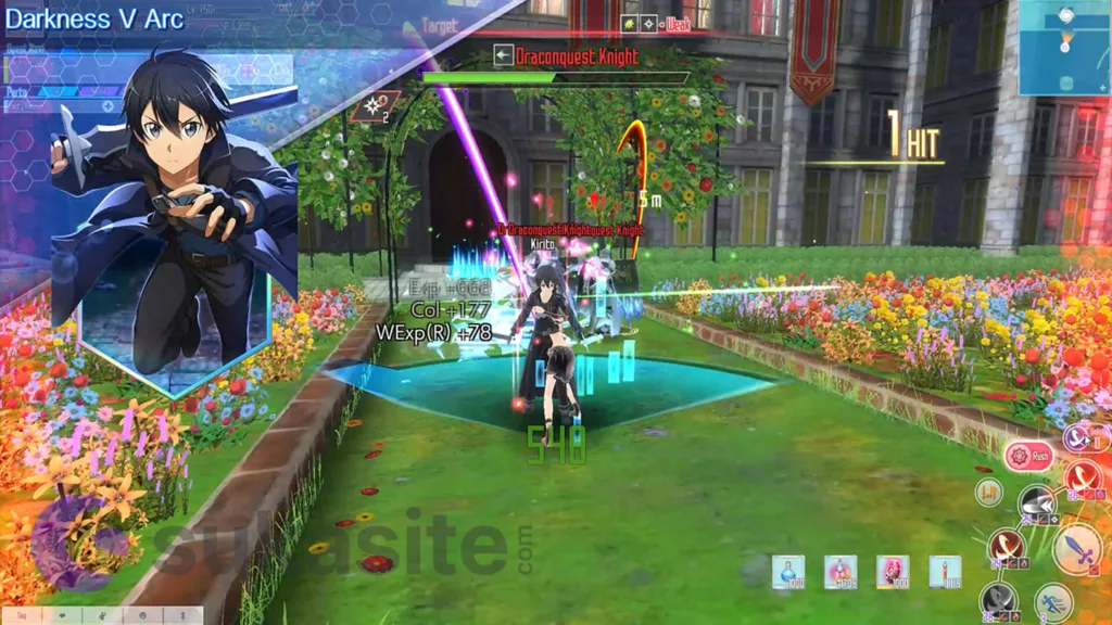 27 Game Anime Terbaik dan Seru di HP Android Game Anime SwordArtOnline: IntegralFactor