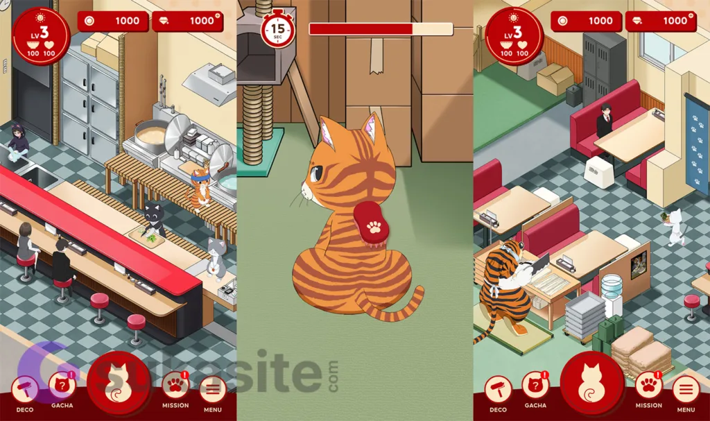 27 Game Anime Terbaik dan Seru di HP Android Game Anime Ramen Akaneko