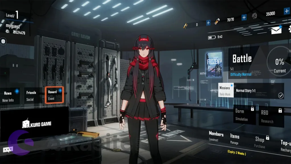 27 Game Anime Terbaik dan Seru di HP Android Game Anime Punishing: Gray Raven