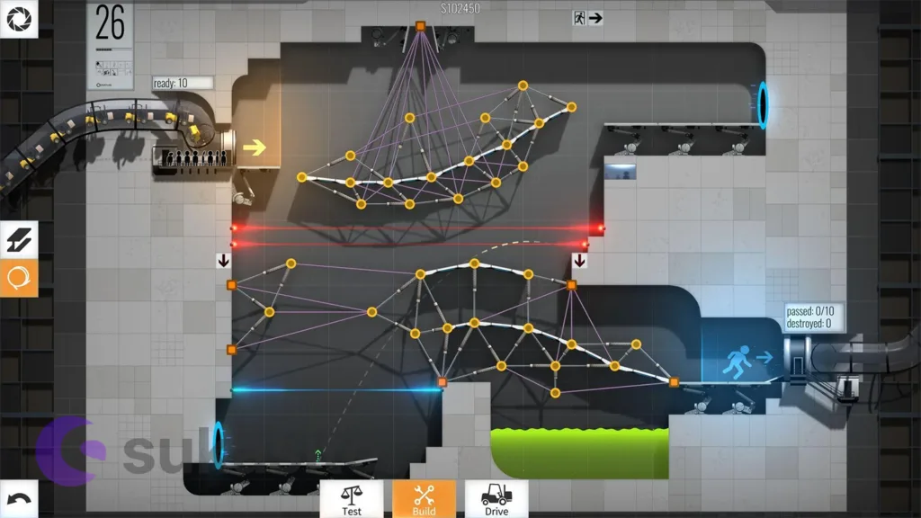 25 Game Puzzle Terbaik dan Mengasah Otak di Android Game Puzzle Bridge Constructor Portal