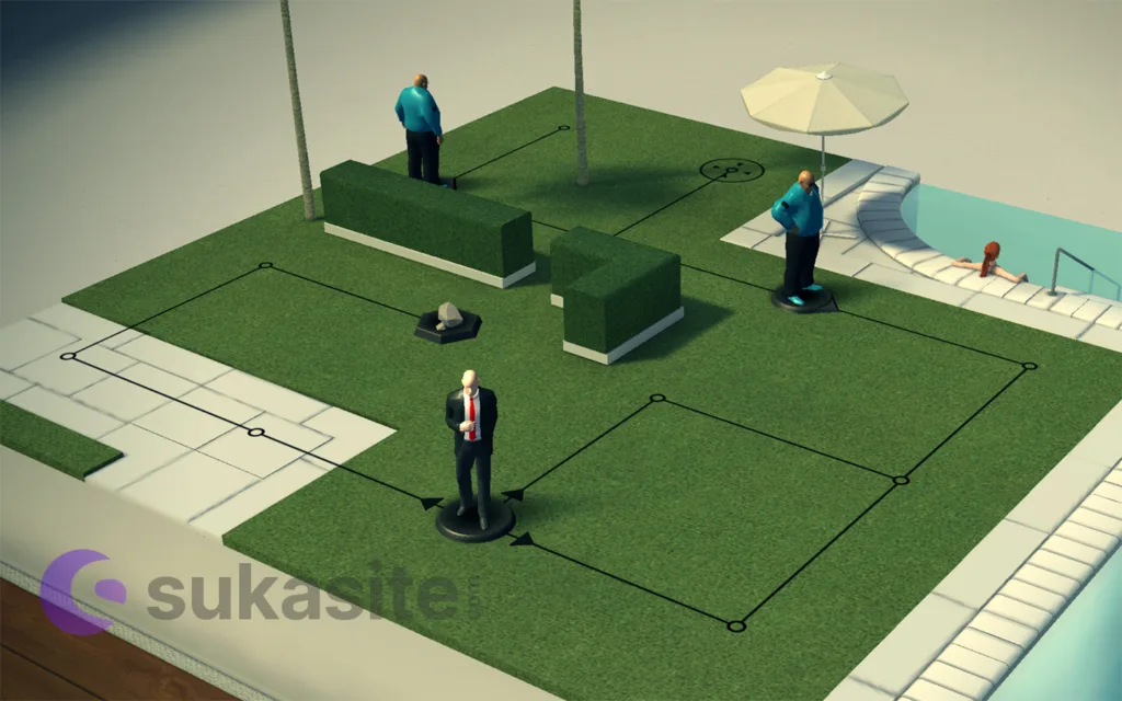 25 Game Puzzle Terbaik dan Mengasah Otak di Android Game Puzzle Hitman GO