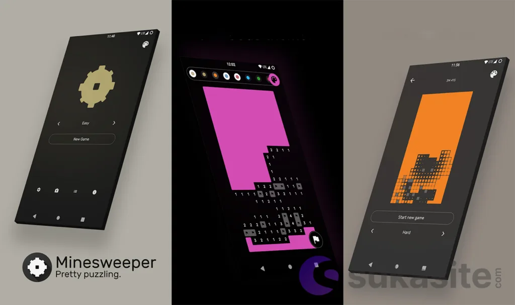 25 Game Puzzle Terbaik dan Mengasah Otak di Android Game Puzzle Minesweeper – The Clean One